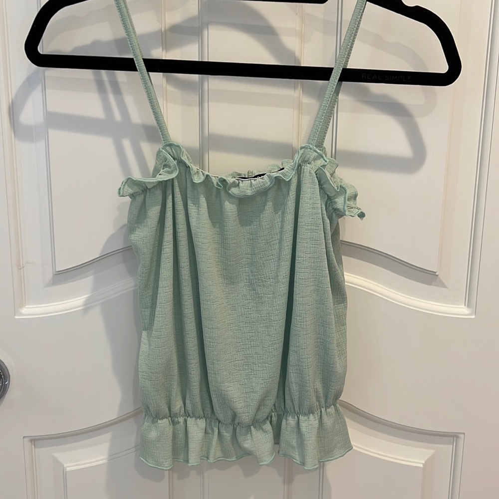 Mint tank top